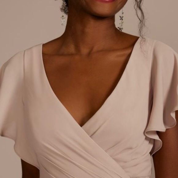 David's bridal Bridesmaid dress wrap - Picture 3 of 5